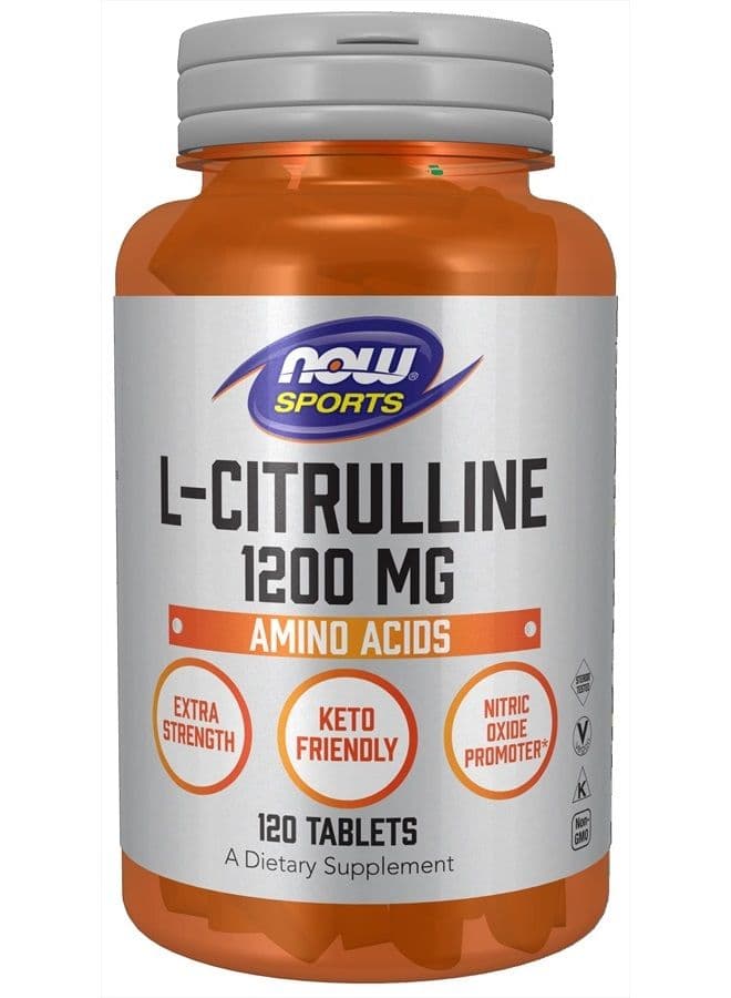 Sports Nutrition, L-Citrulline, Extra Strength 1,200 mg, Amino Acid, 120 Tablets
