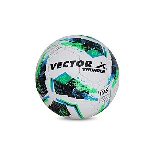 Vector X Thunder Football (Size-5) (Blue-Green-Black)