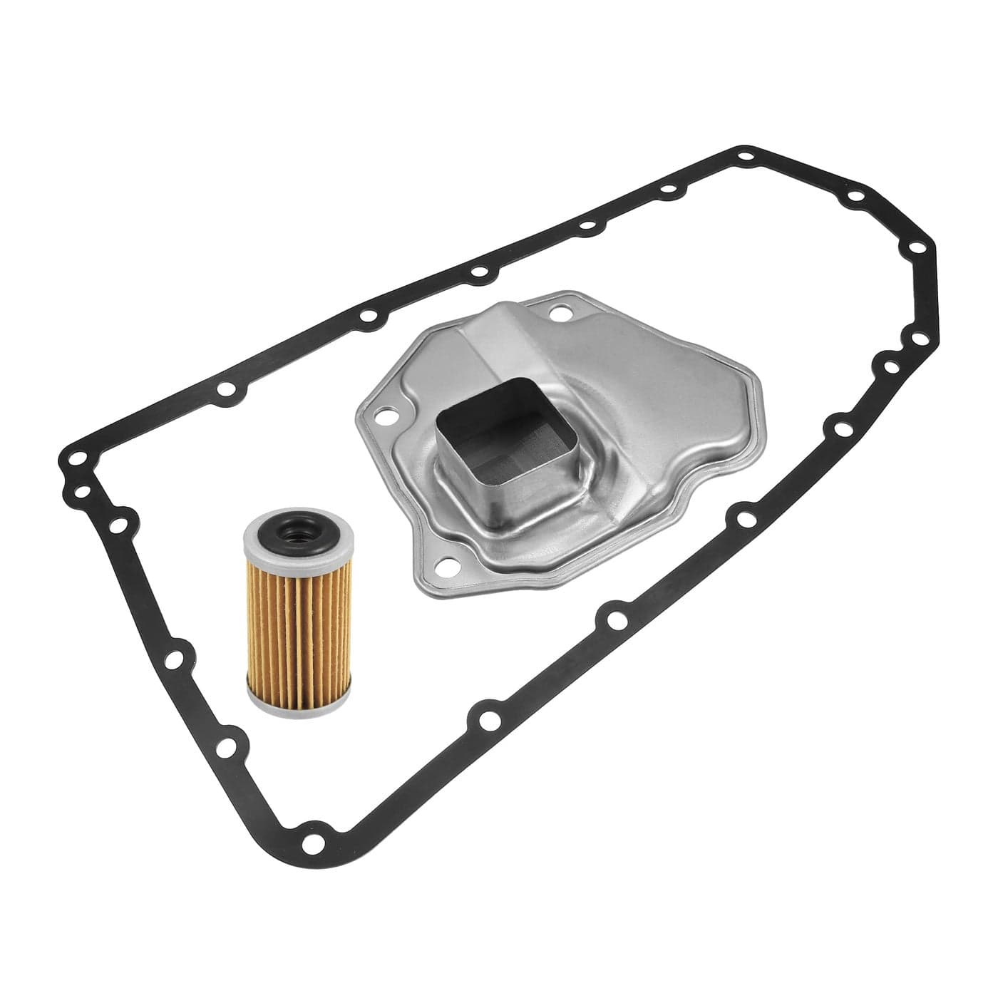 X AUTOHAUX 1 Set Transmission Filter Oil Pan Gasket Kit for Nissan Rogue NV200 Juke for Nissan Juke 20112017 317281XF02 3172628X0A 313971XF0C Transmission Valve Pan Gasket Oil Strainer