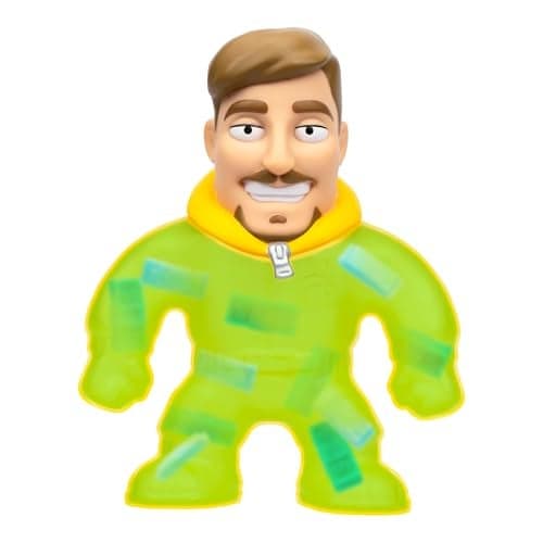Mrbeast Lab Make Your Own Stretchy Goo Filled MrBeast with The MrBeast Lab Creation Station with 3 Unique Goo Fillings Mix Fill Create Your Own Stretchy MrBeast Action Figure Again and Again