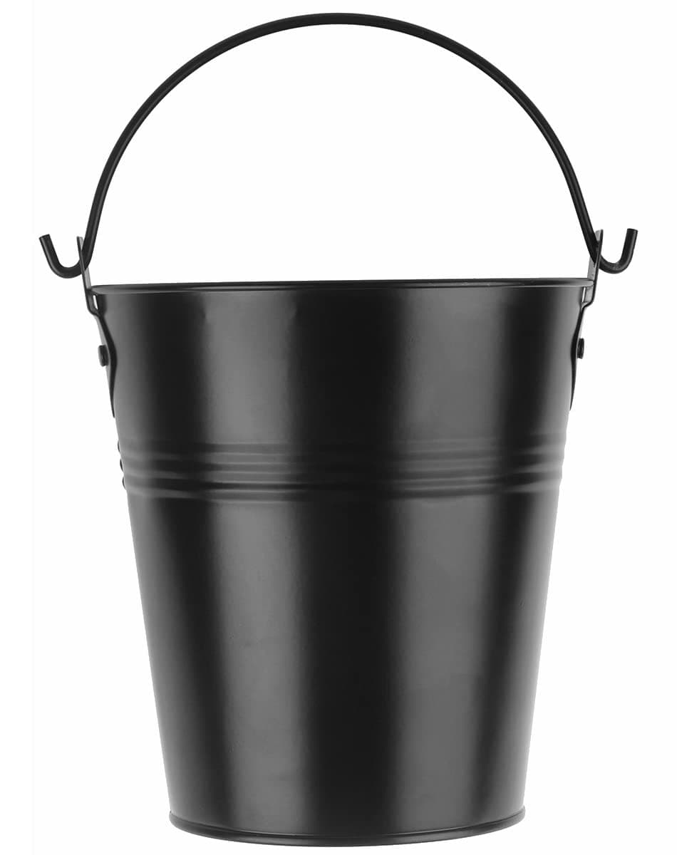 Firsgrill Wood Pellet Grease Bucket Liners for Traeger,Z Grill,Pit Boss (1, Black Bucket)