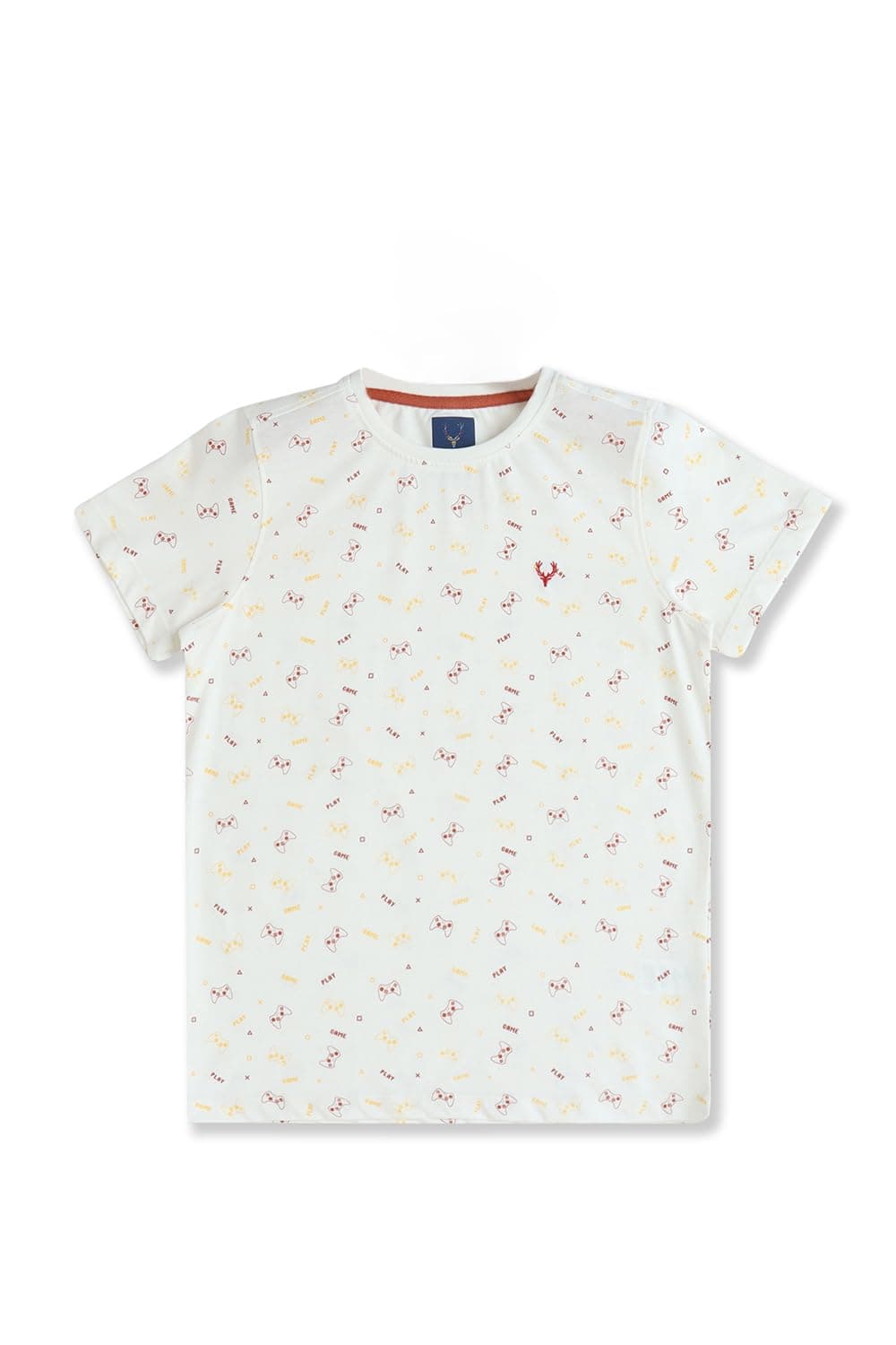 Allen Solly _ Boys_White_T Shirt_13-14 Years