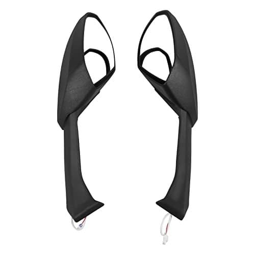 Worldmotop Offroad Rear View Side Mirror Adjustable Motorcycle Side Rearview Mirrors Replacement for Ducati Panigale V2 V4 V4S
