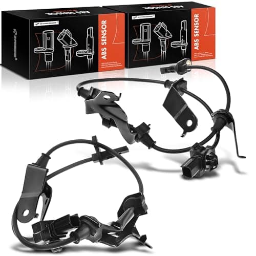 A-Premium 2PC Set Front ABS Wheel Speed Sensor Compatible with Honda, Acura Models - Accord 2008-2012, TSX 2009-2012 - Front Driver and Passenger Side, Replace# 57450-TA0-H01, 57455-TA0-A01
