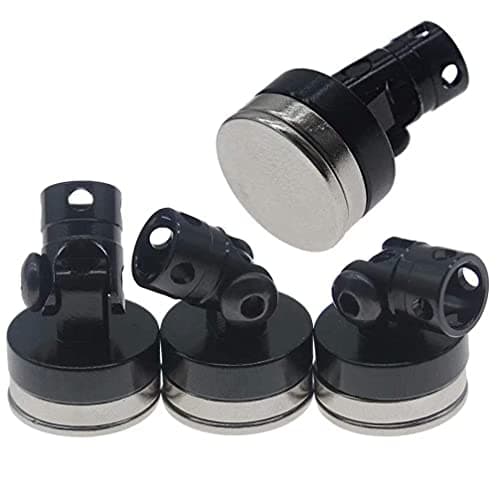 JahyShow Magnetic Stealth Invisible Body Post Mount for 110 AXIAL SCX10 RC Car 4 Pack