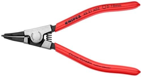 KNIPEX External 45 Angled Snap Ring Pliers-Forged Tips