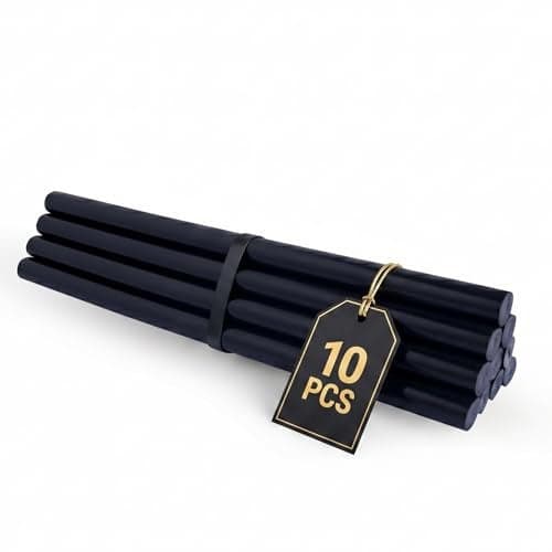Thyone 11mm Glue Sticks Strong Gumming Pack of 10 PC (Black)