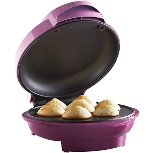 Brentwood Mini Cupcake Maker Machine NonStick 7 Pink