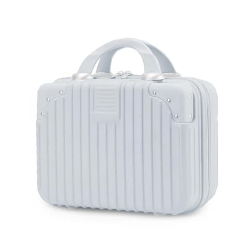 StarAndDaisy Multifunctional Mini Suitcase or Storage Box for Newborn Baby, & Mother, Kids Travel Bag for Boys and Girls with Security Lock (Grey)