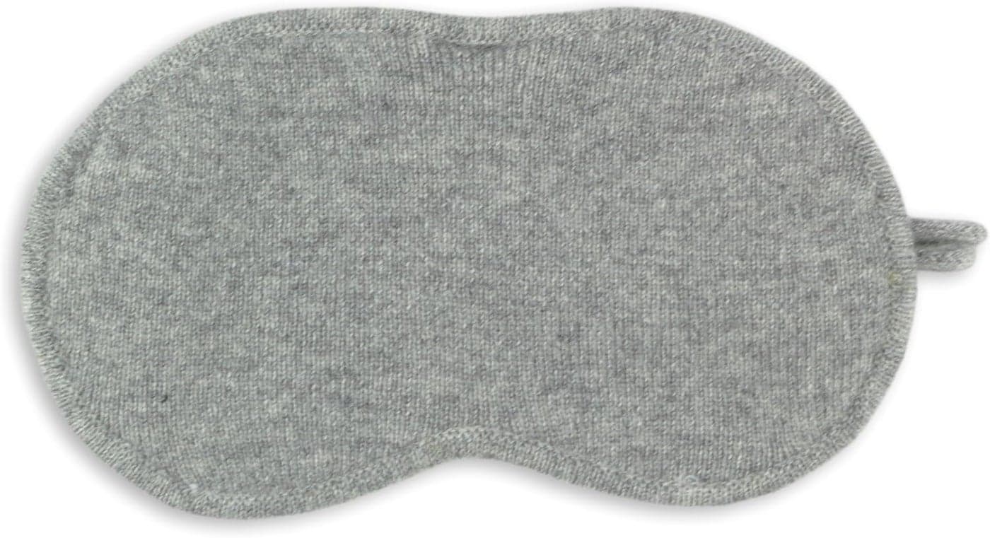 JetBo 100 Pure Cashmere Lite Eye Mask Gray in Gift Box