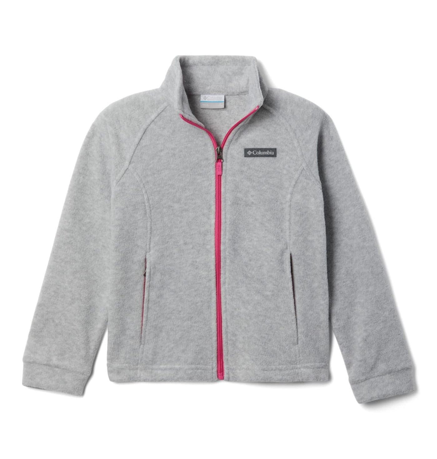 Columbia Youth Girls Benton Springs Fleece Jacket Cirrus Grey Large