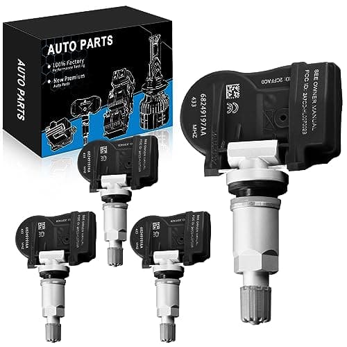 SZKAIDAG 434MHZ Pre-Programmed TPMS Sensor for:-Jeep Cherokee for:-Ram 1500 2500 3500 2014-2021 (Not Fit for:-RAM 1500 DT 2019-2022) Tire Pressure Monitoring System Sensor OE#68249197AA 4PCS