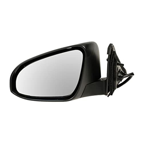 TRQ Driver Side Power Mirror Paint to Match Smooth Black Compatible with 20122014 Toyota Camry TO1320275