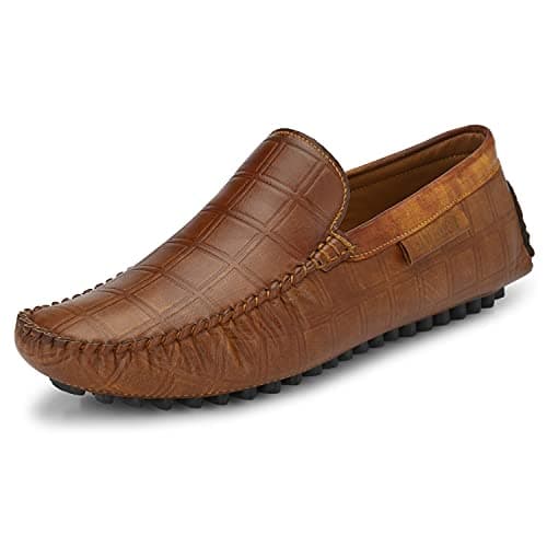 Prolific Men's Casual Loafers & Driving Shoes (13, Tan)