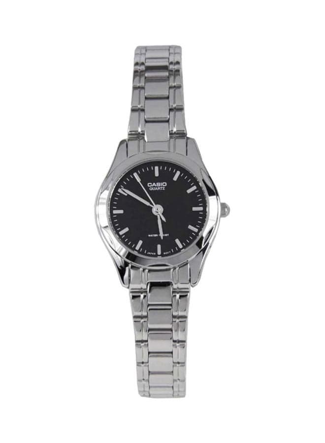Women Water Resistant Analog Watch LTP-1275D-1ADF - WW - 27 mm - Silver