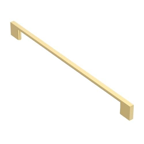 Alzassbg 5 Pack Brushed Gold Cabinet Pulls 1113 Inch288mm Hole Centers Rectangle Cabinet Handles Kitchen Pulls for Drawers and Cabinets AL3051MGP