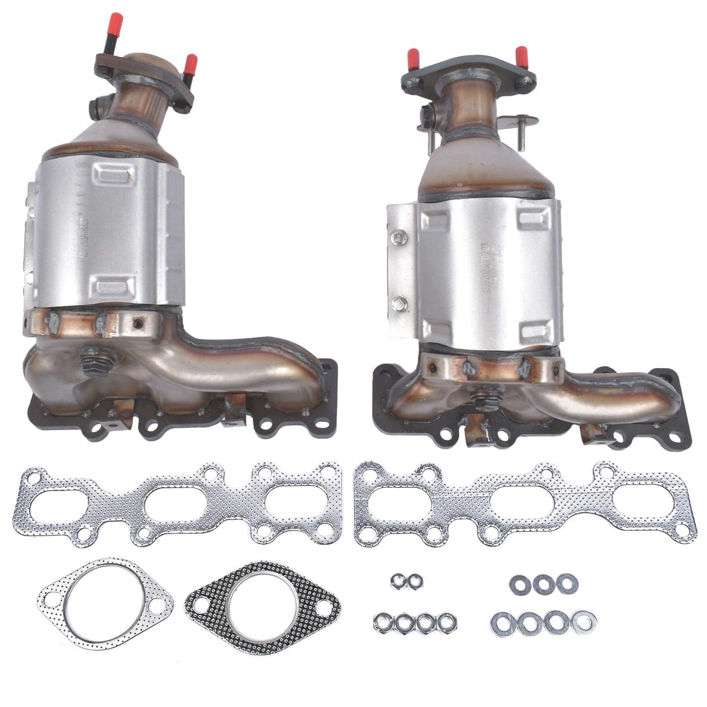 30584 30585 Left Right Catalytic Converter Replacement for Ford Explorer FLEX Taurus Lincoln MKS MKT MKZ 35L 37L OE 674255 674256 19516 19517 EPA Compliant Weonefit