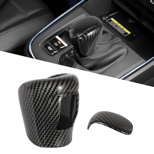 BreTrewri Gear Shift Cover for Honda CRV 2023 2024 2025 Honda Civic 2022 Accord 10th Gen 2018 2019 2020 2021 2022 Gear Shift Knob Covers Auto Accessories Carbon Color