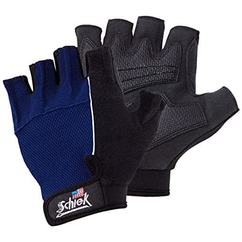 Schiek Sports 510 Cross Training Fitness Gloves Weight Lifting Gloves with Adjustable Straps Silicone Gel Padded Gloves for Women and Men