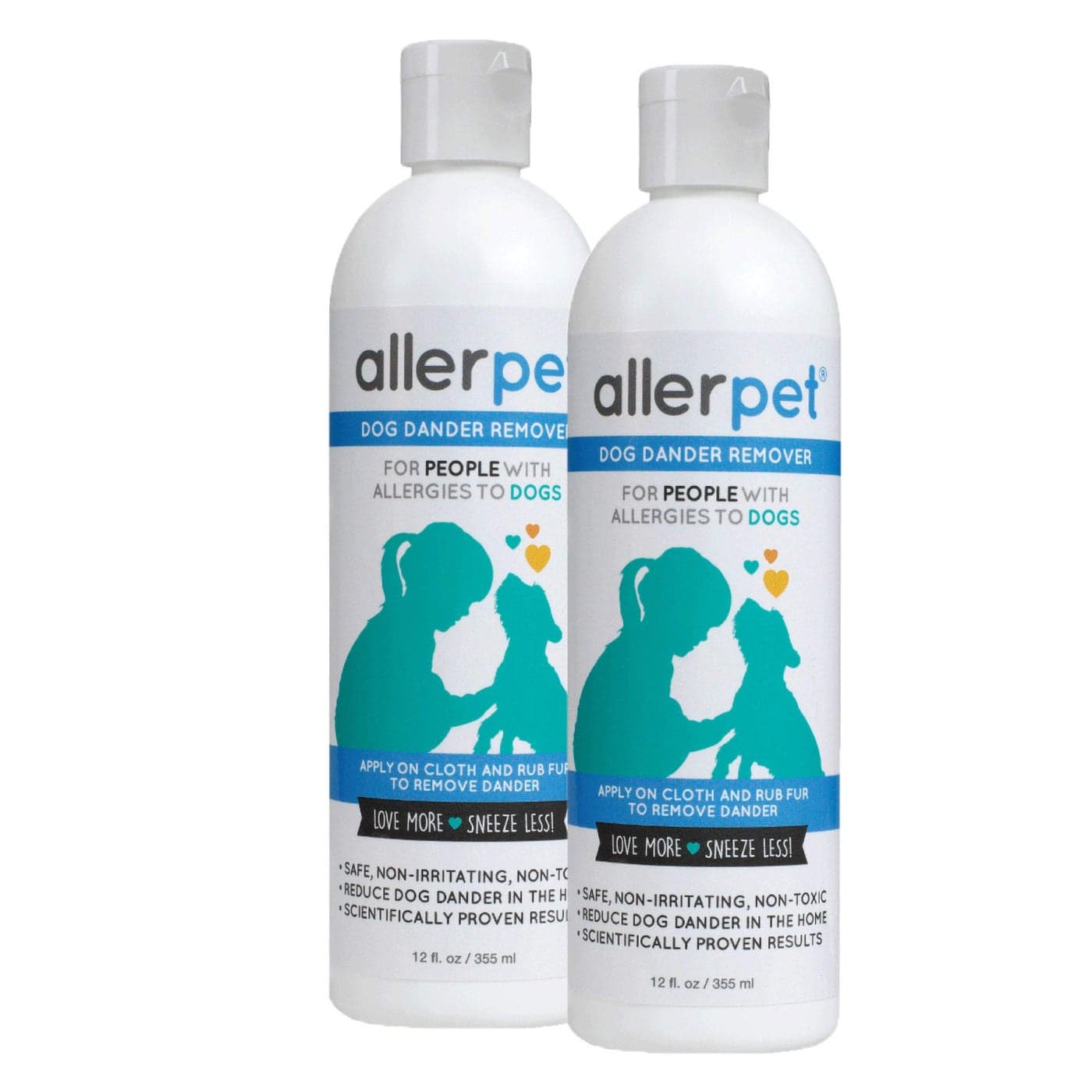 Allerpet Dog 12oz Bottle 2 Pack