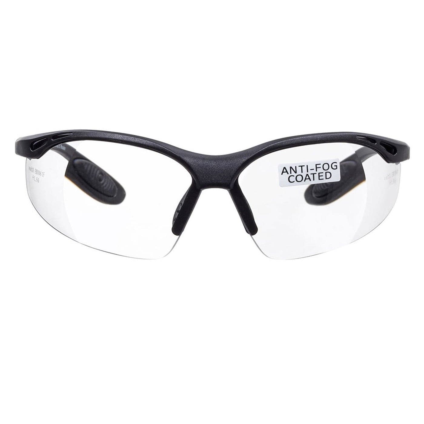 voltX Constructor SAFETY READERS CLEAR 15 Dioptre Full Lens Reading Safety Glasses ANSI Z871 CE EN166F Wraparound Style Includes Safety Cord with headstop UV400 anti fog coated lens