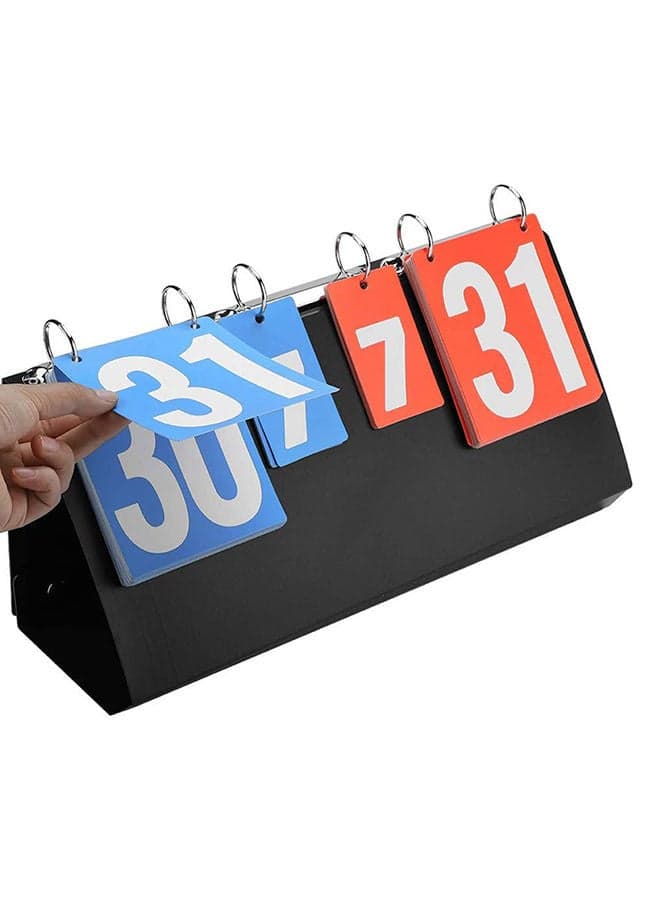 4-Digit Score Recording Basketball Badminton Table Tennis Competition Scoreboard