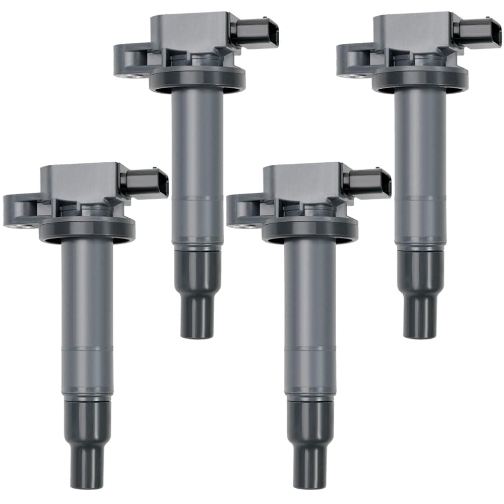 N51WSTAR Ignition Coil Packs Set Of 4 Compatible With Scion Xa Xb Toyota Echo Prius Yaris 13 15 L4 1NZ 2NZ Replacement For Uf316 Uf316 9091902265 9091902240 9091902240 9008019021 9008019021