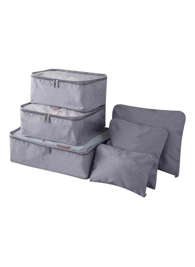 6 Piece Of Zipper Storage Bag 325grams