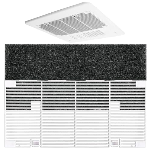 Dianrui RV for Dometic A/C Vent Cover Replacement, Duo-Therm Air Conditioner Grille Replacement for Dometic 3104928.019 with Air Filter pad RV Parts & Accessories