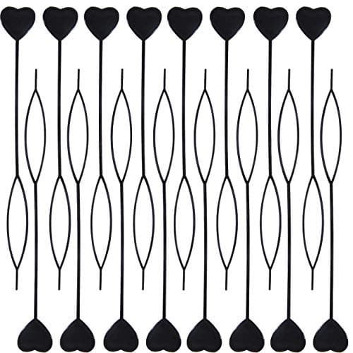 TIHOOD 16PCS Quick Beader for Loading BeadsAutomatic Hair Beader and Styling KitPlastic Magic Topsy Tail Hair Braid Ponytail Styling Maker