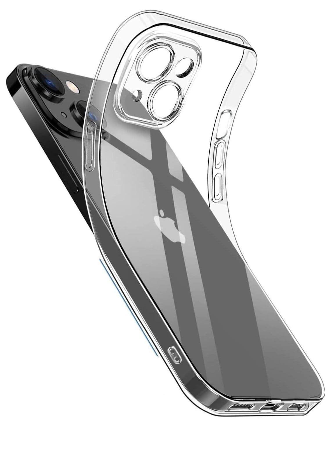 Premium Clear Case Compatible with iPhone 15 Plus Back Cover With Full Camera Lens Coverage, Anti-Yellowing & Slim Case