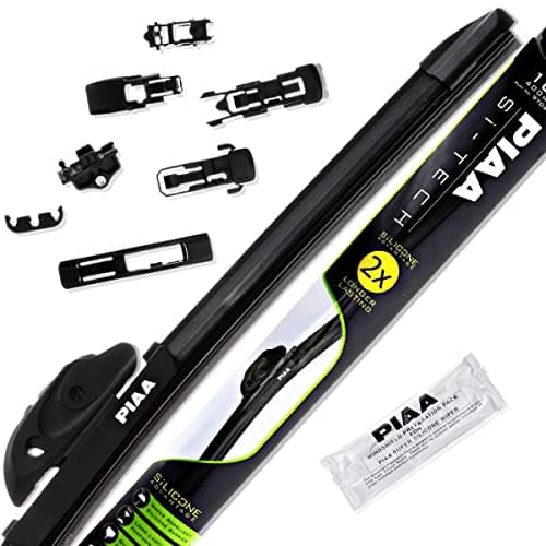 Piaa 97055 22-Inch (550mm) Si-Tech Silicone Wiper Blade, Premium All-Season OEM Windshield Wiper Replacement