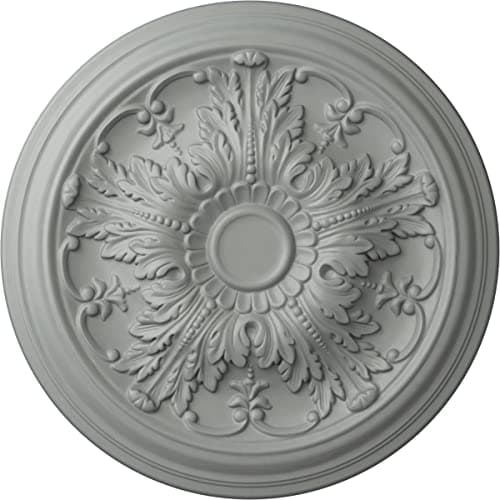 Ekena Millwork CM20DA 20-Inch OD x 3-Inch ID x 1 1/2-Inch P Damon Ceiling Medallion