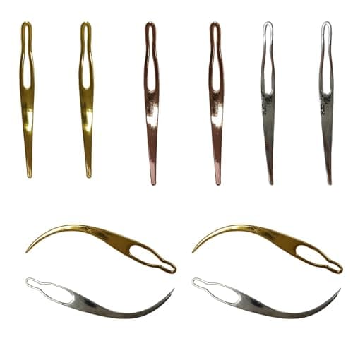 10PCS Interlocking Tool for LocsSisterlock Retighten Tool Crochet Needle for Dreadlock Tightening and Crochet Hooks for Hair