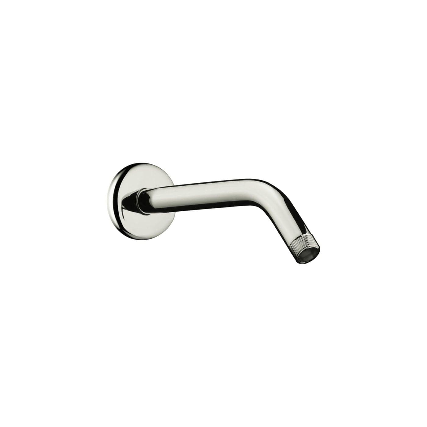 hansgrohe Extended Length 9inch Modern Showerarm in Polished Nickel for Wall Mount Showerhead 04186833