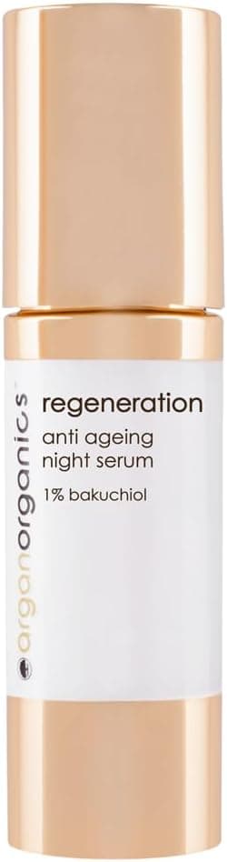 Regeneration Anti Ageing Night Serum with 1 Bakuchiol by Arganorganics
