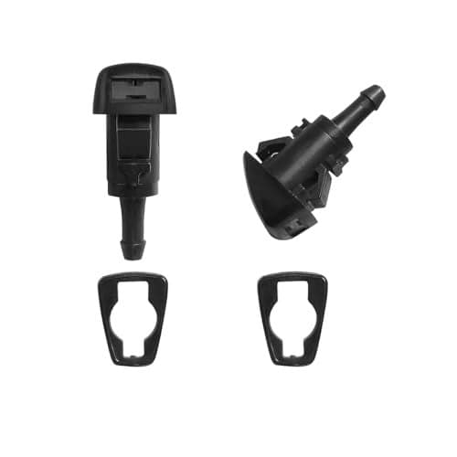 5303834AB Patriot Premium Wiper Washer Nozzles Fit for 20082017 Jeep Patriot MK74 Windshield Washer Fluid Jet Nozzle Easy to Install 2 Pack Ref 5303834AA Replace for Jeep Patriot Accessories