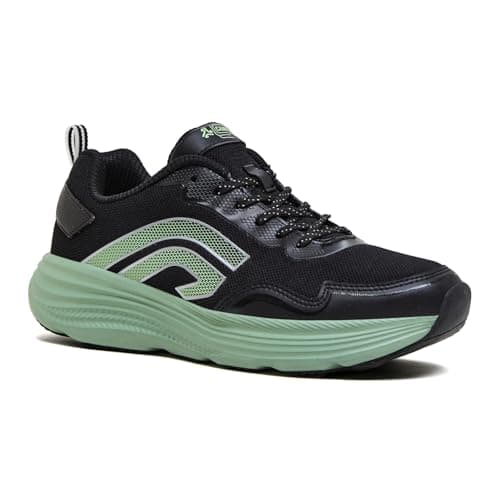 Campus Men's Direct BLK/Pista Running Shoes - 8UK/India 1 Pair
