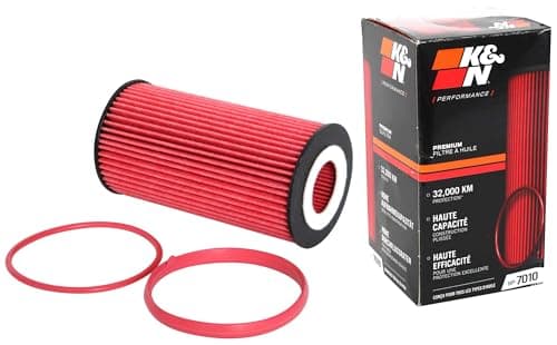 KN Premium Oil Filter 20000 Mile Engine Protection High CapacityHigh Efficiency Compatible with Select AUDIVOLVOVOLKSWAGENSEAT See Product Description for Select Models HP7010