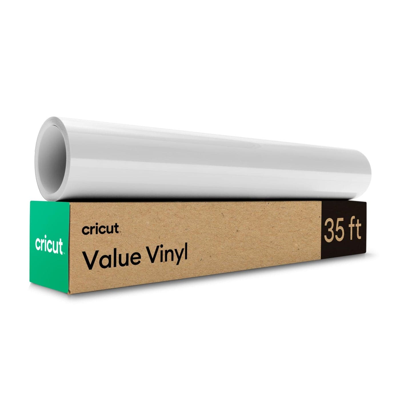 Cricut Value Permanent Vinyl White 12in X 35ft
