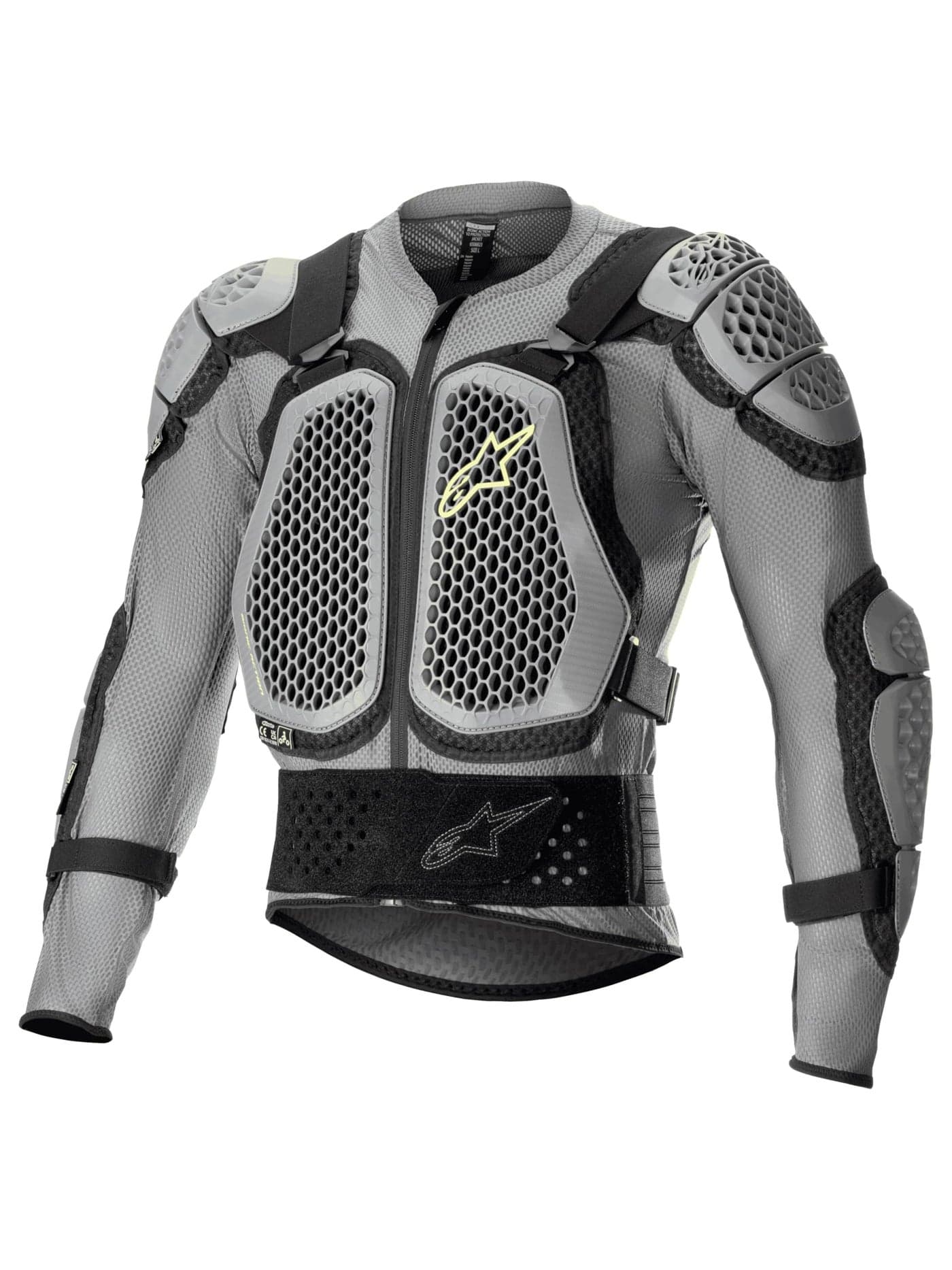 Alpinestars 6506823-915-XL: Bionic Action V2 Protection Jacket Greyblack Xl