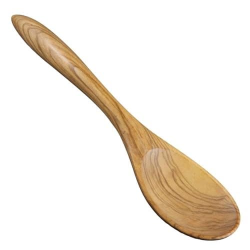 Berard Olive Wood 13-Inch Handcrafted Wood Spoon, Terra Collection