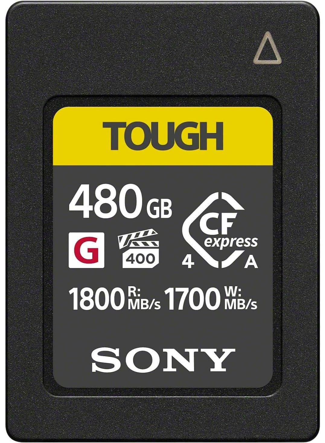 Tough CFexpress Type A Flash Memory Card | VPG400 High Speed G Series with Video Performance Guarantee (Read Speed 1800MB/s, Write Speed 1700MB/s) - CEA-G480T - 480 GB