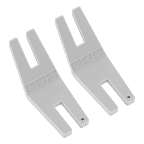 2pcs Hump Jumper Sewing Tools Denim Sewing Foot Tool for Sewing Button Clearance Plate Sewing Tools and Gadgets Plastic Hemmer Foot for Chunky Denim and Hemlines Essential Sewing Accessories