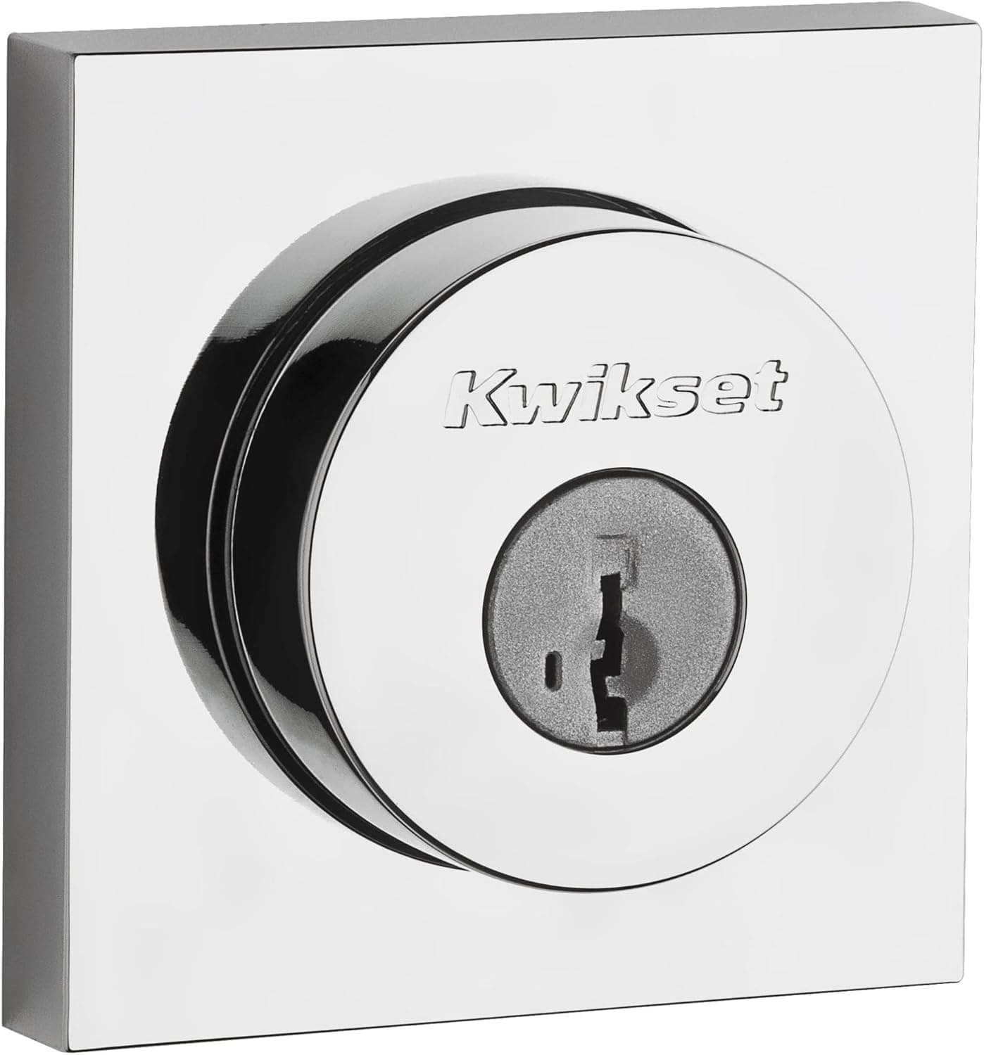 Kwikset 159SQTSSTRKP Halifax Double Cylinder Keyed Entry Deadbolt from The Signature Series Collection Polished Chrome