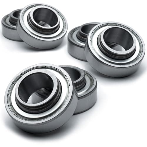 (6 Pack) C3 Clearances Upgrade Spindle Bearing 59202600 59225700 59215400 Rebuild Kit for Ariens Gravely Pro-Master 144Z 148Z 152Z 160Z 252Z 260Z Pro-Turn ZT-HD 44 48 52 60 Spindle w/High Temp Grease