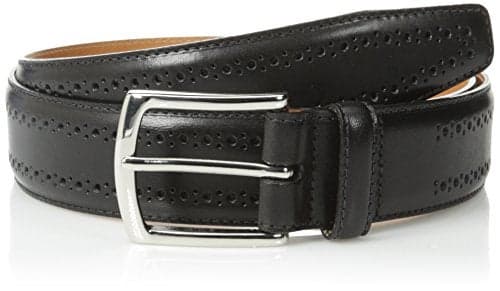Allen Edmonds mens Manistee Belt, Black, 36 US