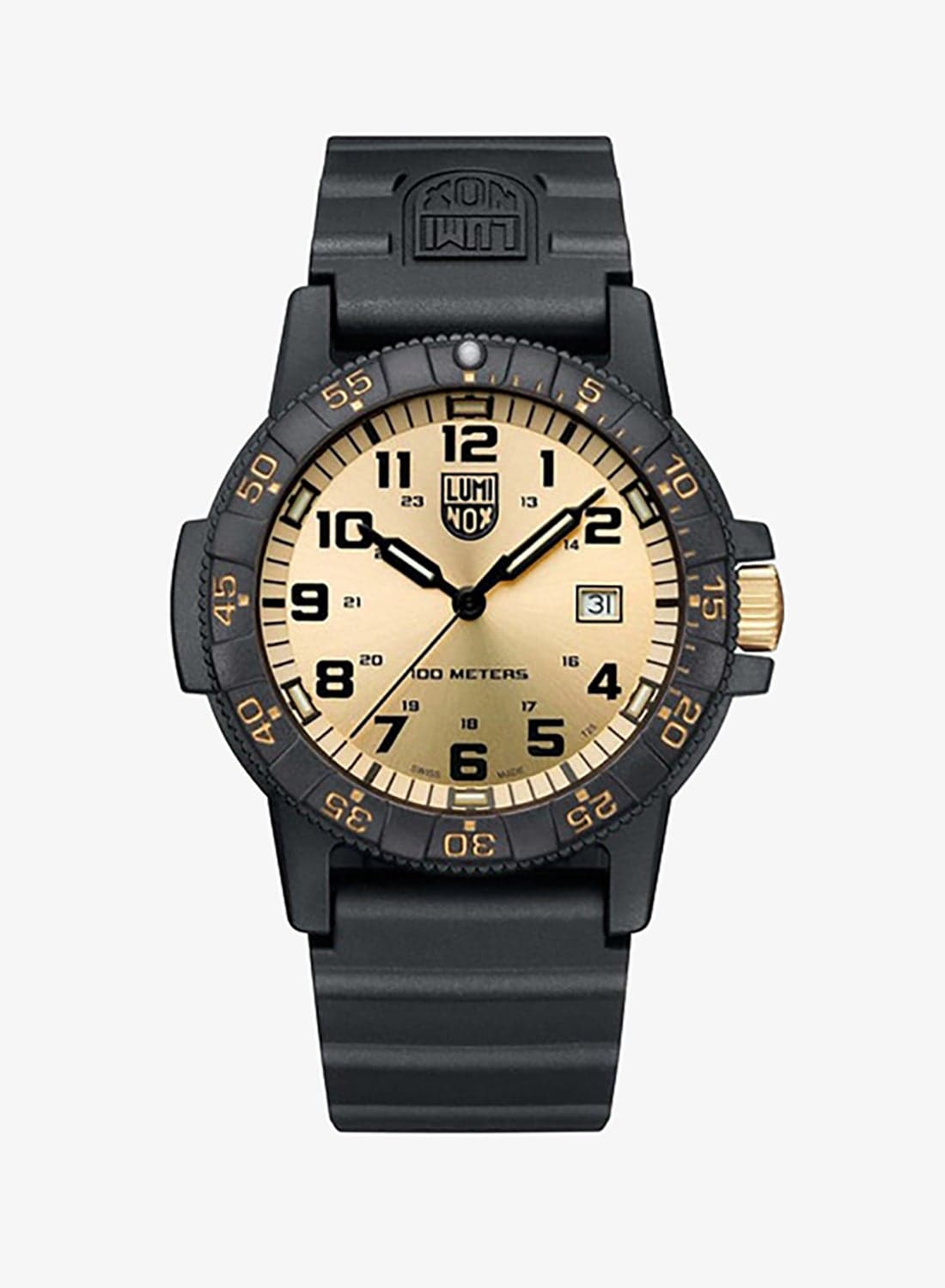 Men's Analog Round Shape Polyurethane Wrist Watch XS.0325.GP - 45 Mm