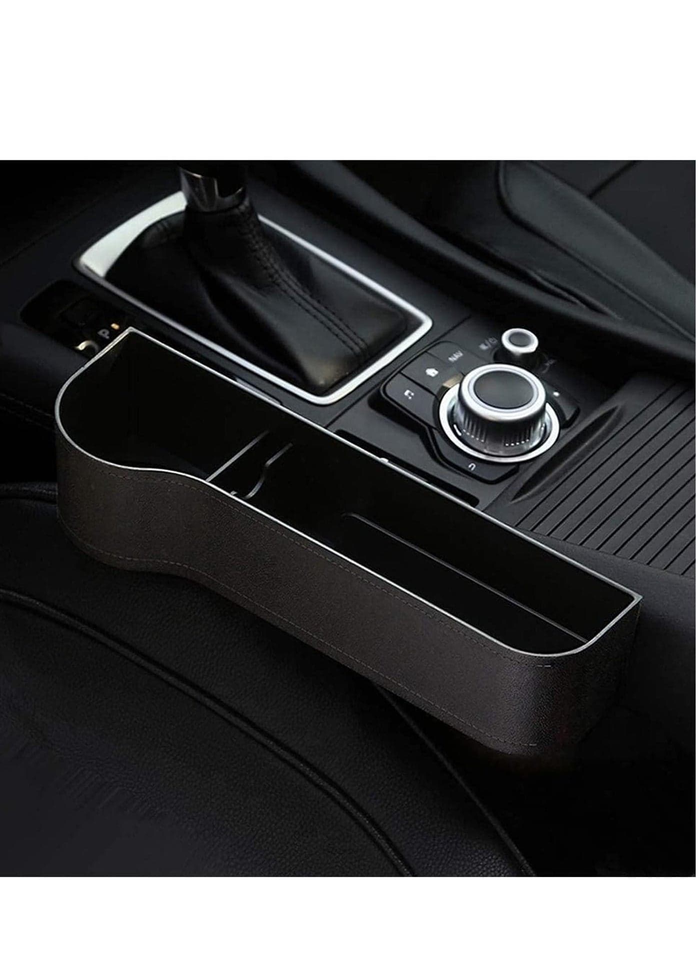 Car Seat Gap Organizer | Seat Gap Filler | Multi-functional PU Leather Car Accessories