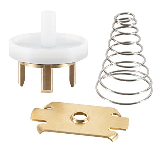 905-052 765 Check Valve Assembly Repair Kit, 3 PCS Replacement Fit for Febco 1" THRU 1-1/4" Model 765 Pressure Vacuum Breakers, Includes Spring, Retainer & Holder(White)